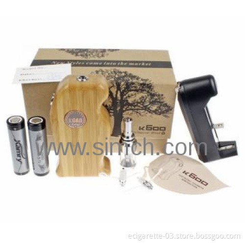 zebra wooden design evod vaporizer K600 elektroniche Zigarette